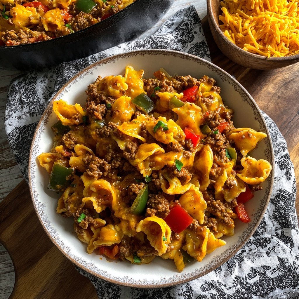 Savory Taco Pasta Medley