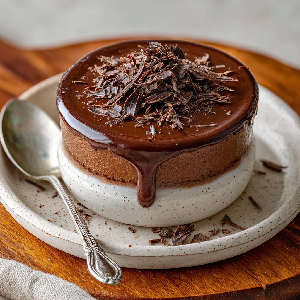 Rich Dark Chocolate Mousse