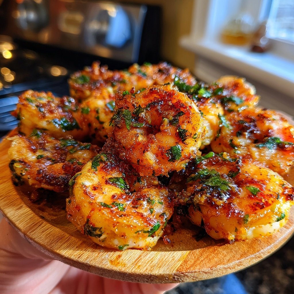 Sriracha-Lime Shrimp Bites