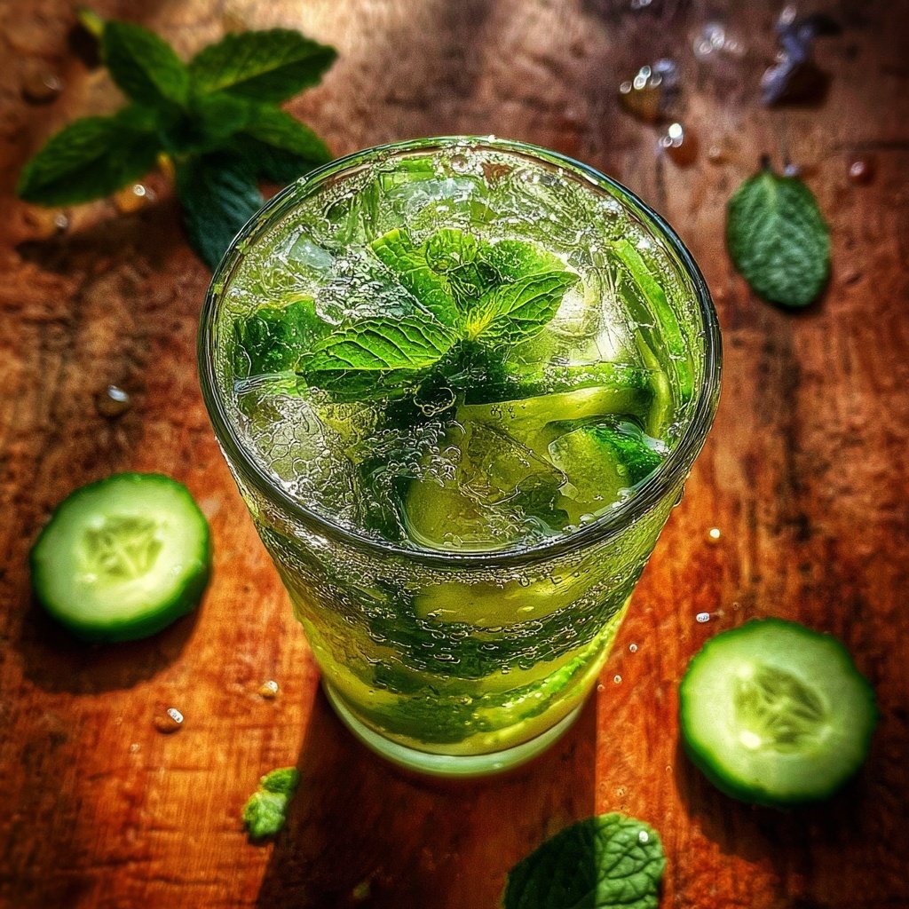 Cucumber Mint Detox Water