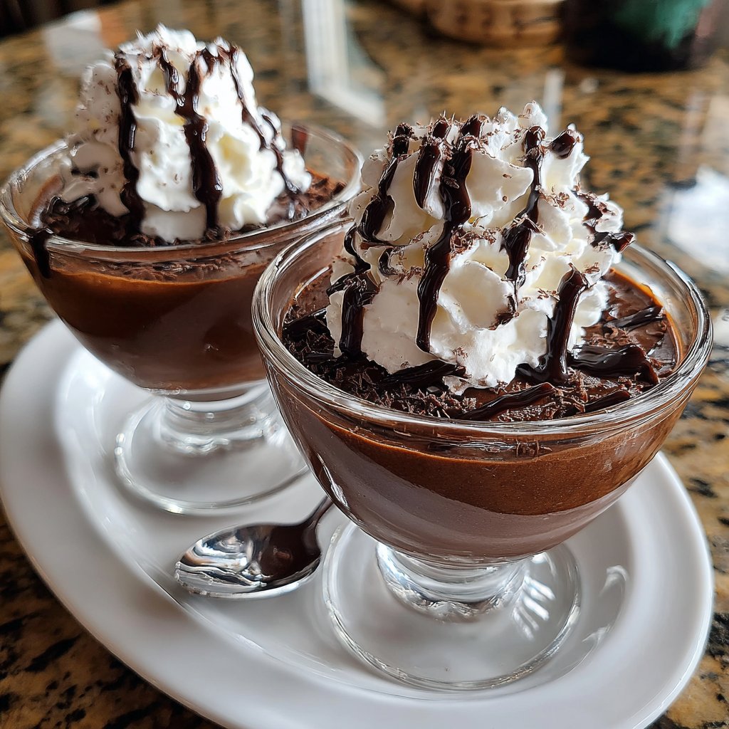 Decadent Chocolate Mousse Cups