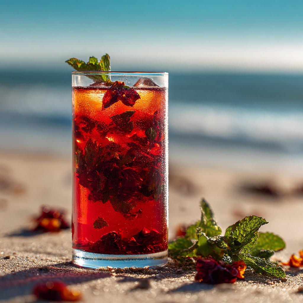 Herbal Dandelion Berry Infusion