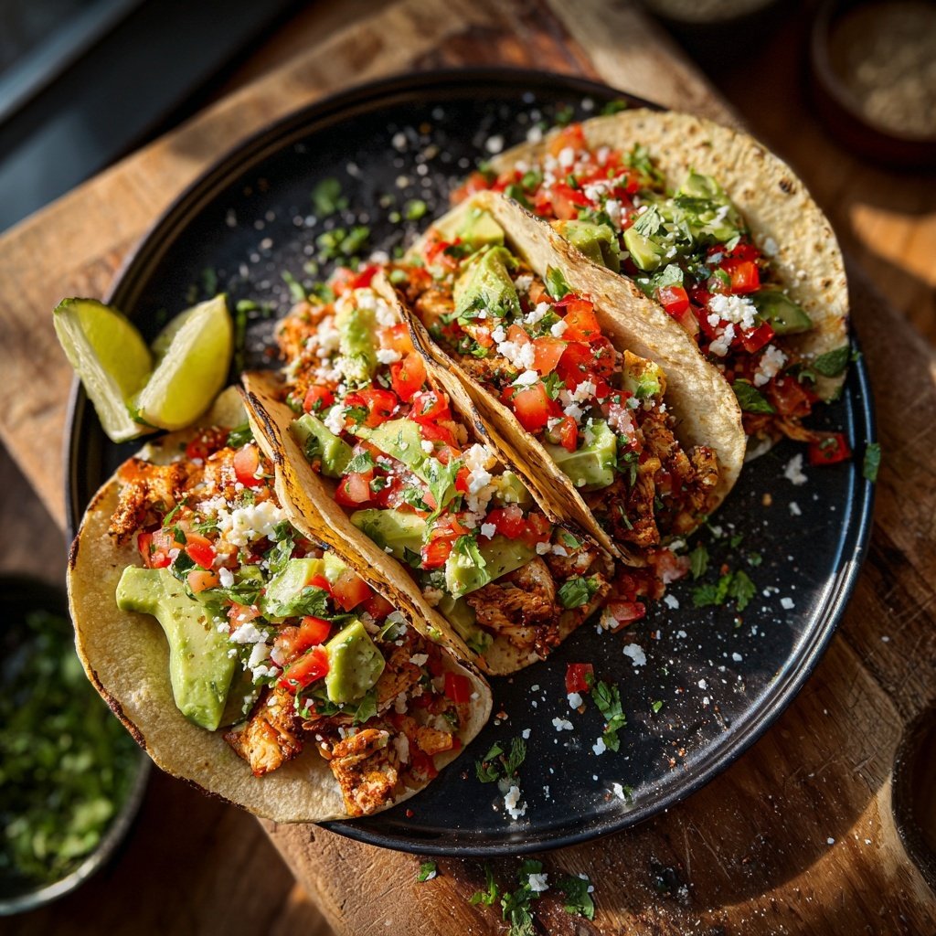 Global Mexican Chicken Tacos